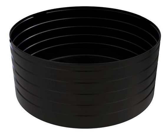 Black Industrial Bund 6000L