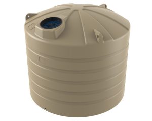 5000 litre squat domed round rainwater tanks Bushman Tanks