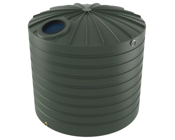 10000 litre domed storm water tank Bushman Tanks