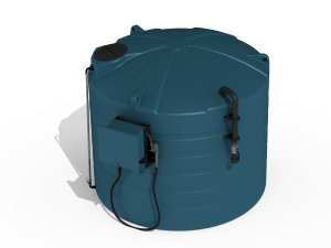 5,000 Litre Domed Bushmans Blue Station AdBlue® Tank