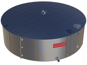 100,000 Litre Aqualine Commercial Steel Water Tank
