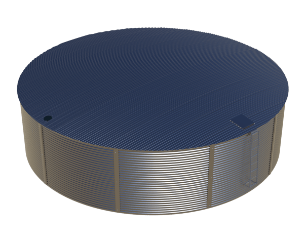 125,000 Litre Aqualine Steel Water Tank