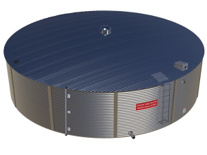 150,000 Litre Aqualine Commercial Steel Water Tank