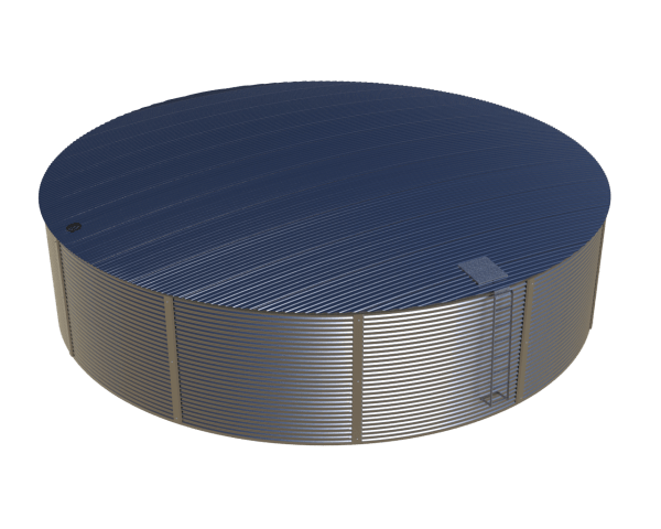 150,000 Litre Aqualine Steel Water Tank