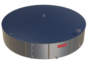 210,000 Litre Aqualine Commercial Steel Water Tank