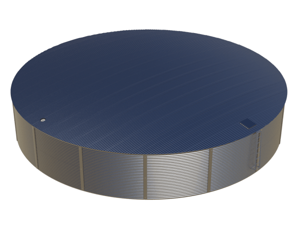 280,000 Litre Aqualine Steel Water Tank