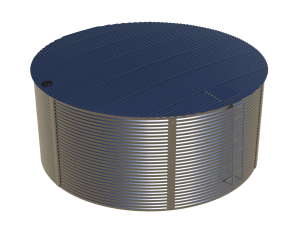 45,000 Litre Aqualine Steel Water Tank