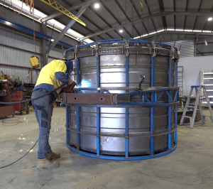 Tank mould fabrication