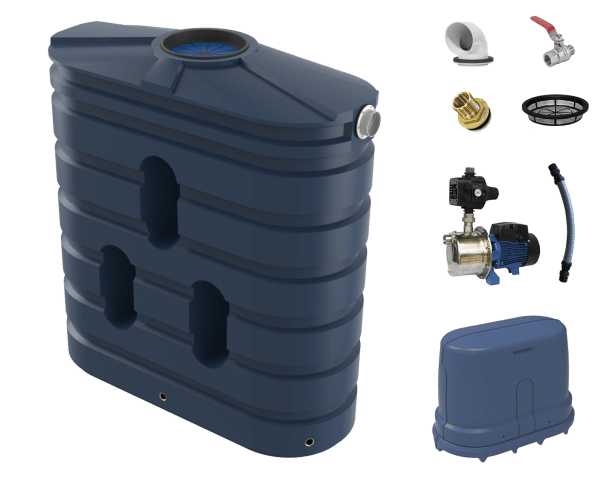 1000L Slimline Garden Pump Package
