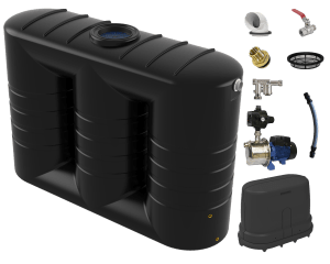4000L Slimline Tank and House Pump Package
