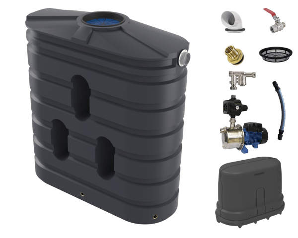 1000L Slimline House Pump Package