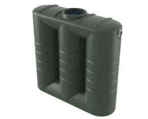 2000 litre slimline rainwater tank Bushman Tanks