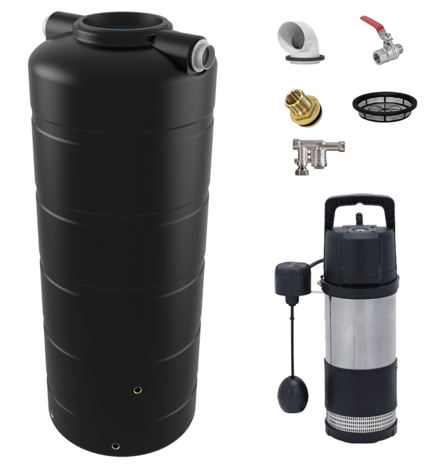 1000 Litre Modular Slimline Submersible Pump Package