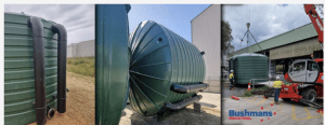 water treatment facility water tank